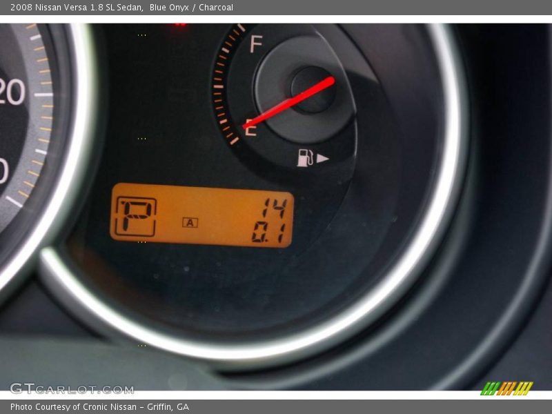 Blue Onyx / Charcoal 2008 Nissan Versa 1.8 SL Sedan