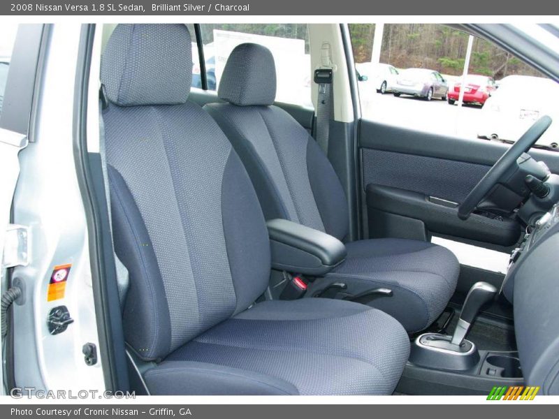 Brilliant Silver / Charcoal 2008 Nissan Versa 1.8 SL Sedan