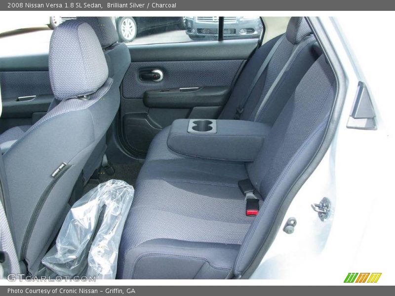 Brilliant Silver / Charcoal 2008 Nissan Versa 1.8 SL Sedan