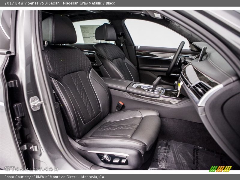  2017 7 Series 750i Sedan Black Interior