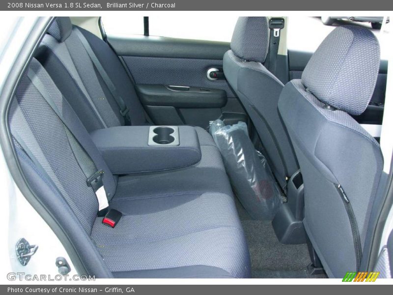 Brilliant Silver / Charcoal 2008 Nissan Versa 1.8 SL Sedan