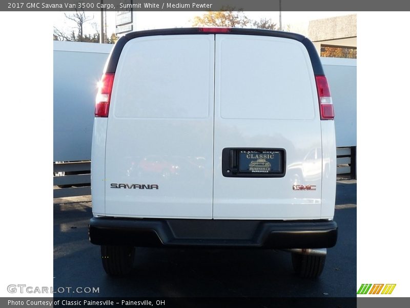 Summit White / Medium Pewter 2017 GMC Savana Van 3500 Cargo