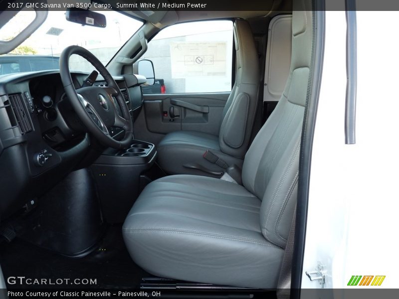  2017 Savana Van 3500 Cargo Medium Pewter Interior