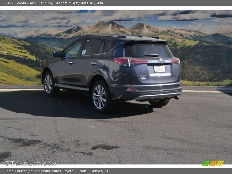 Magnetic Gray Metallic / Ash 2017 Toyota RAV4 Platinum