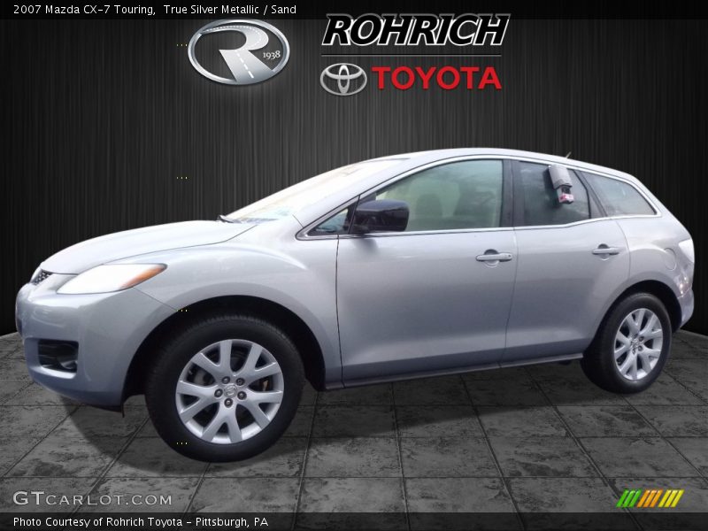True Silver Metallic / Sand 2007 Mazda CX-7 Touring