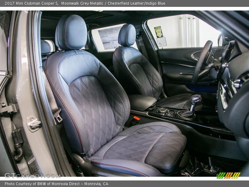  2017 Clubman Cooper S Chesterfield Leather/Indigo Blue Interior
