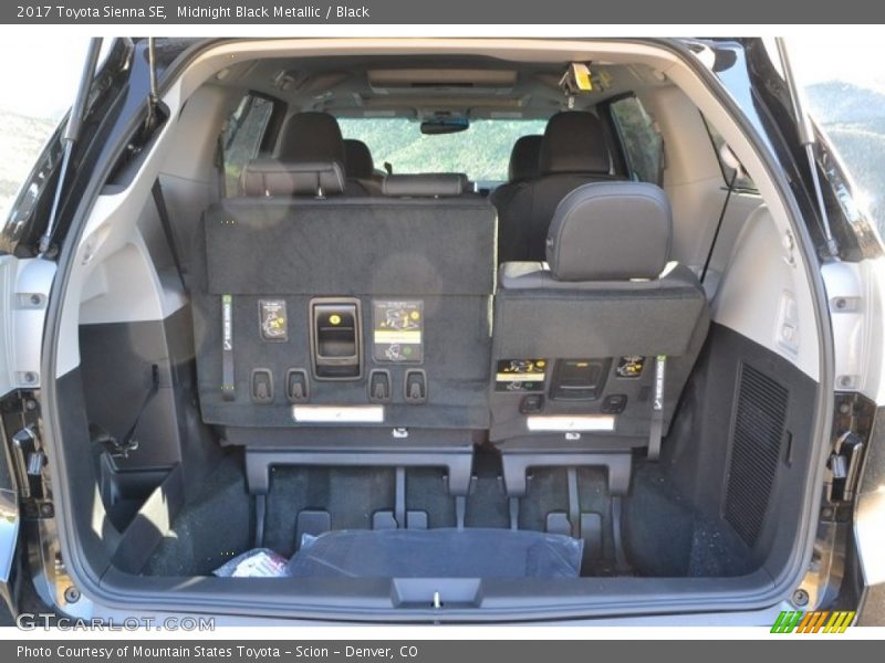  2017 Sienna SE Trunk