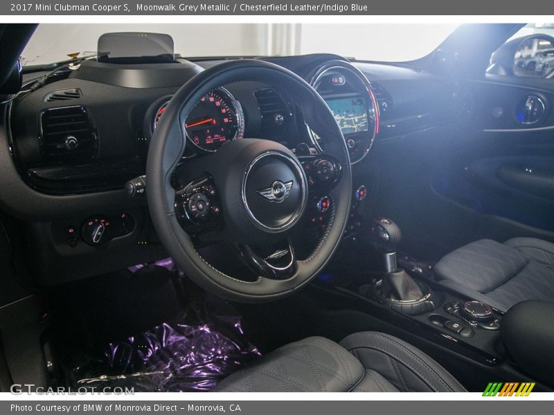 Front Seat of 2017 Clubman Cooper S