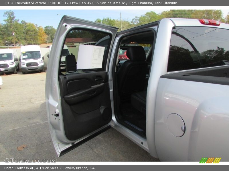 Silver Ice Metallic / Light Titanium/Dark Titanium 2014 Chevrolet Silverado 2500HD LTZ Crew Cab 4x4