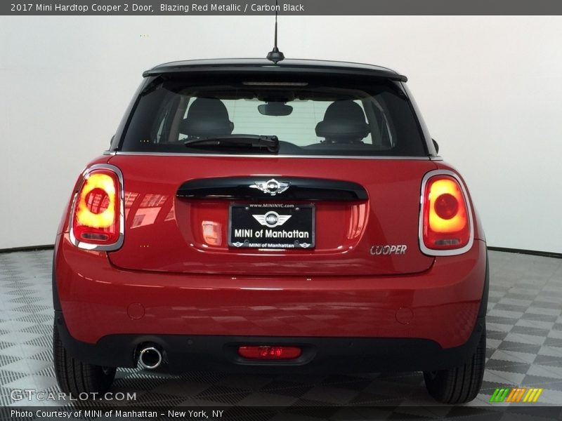 Blazing Red Metallic / Carbon Black 2017 Mini Hardtop Cooper 2 Door