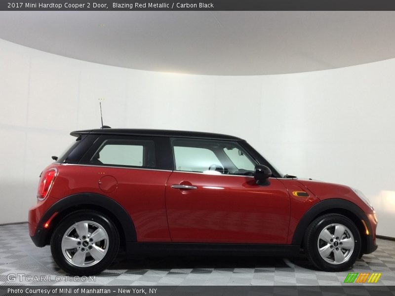 Blazing Red Metallic / Carbon Black 2017 Mini Hardtop Cooper 2 Door