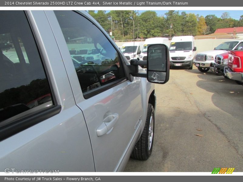 Silver Ice Metallic / Light Titanium/Dark Titanium 2014 Chevrolet Silverado 2500HD LTZ Crew Cab 4x4