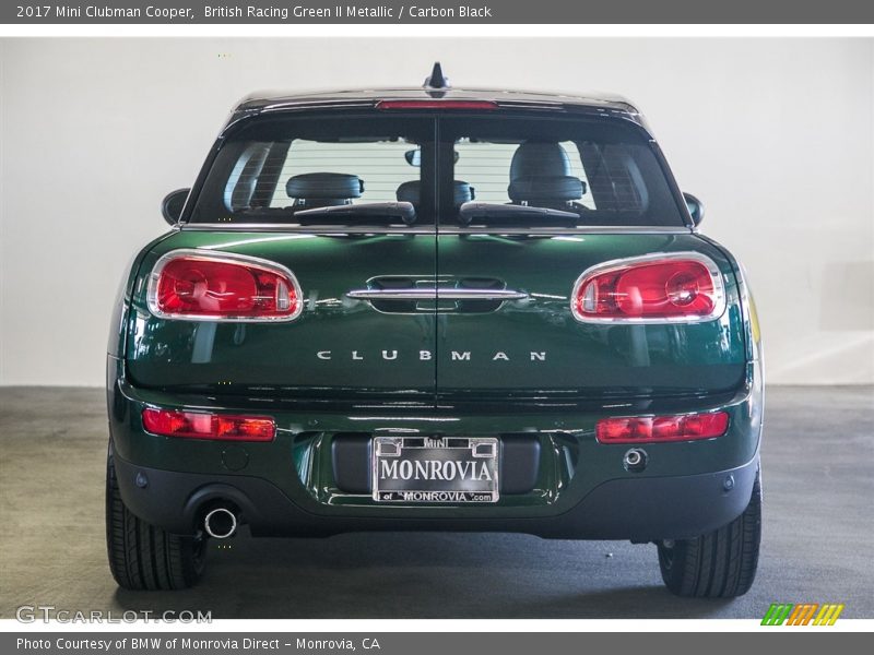 British Racing Green II Metallic / Carbon Black 2017 Mini Clubman Cooper