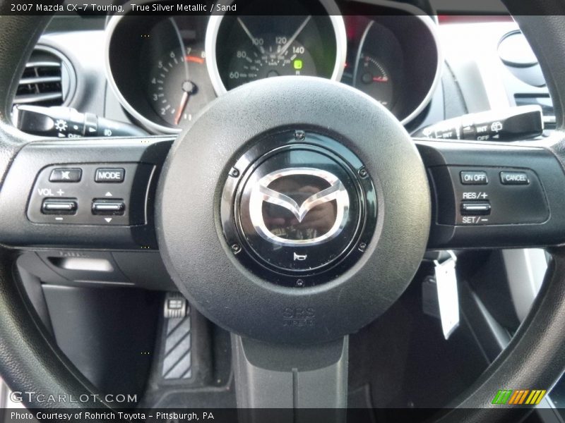 True Silver Metallic / Sand 2007 Mazda CX-7 Touring