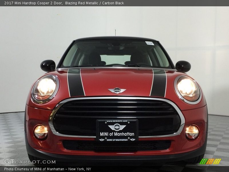 Blazing Red Metallic / Carbon Black 2017 Mini Hardtop Cooper 2 Door