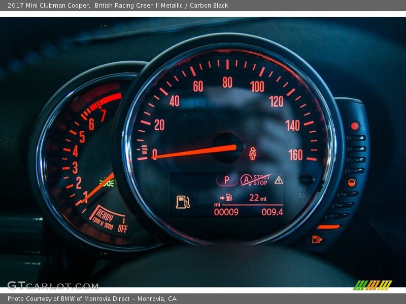  2017 Clubman Cooper Cooper Gauges