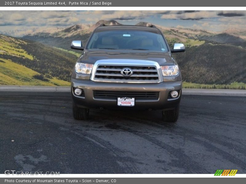 Pyrite Mica / Sand Beige 2017 Toyota Sequoia Limited 4x4