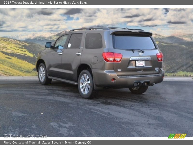 Pyrite Mica / Sand Beige 2017 Toyota Sequoia Limited 4x4