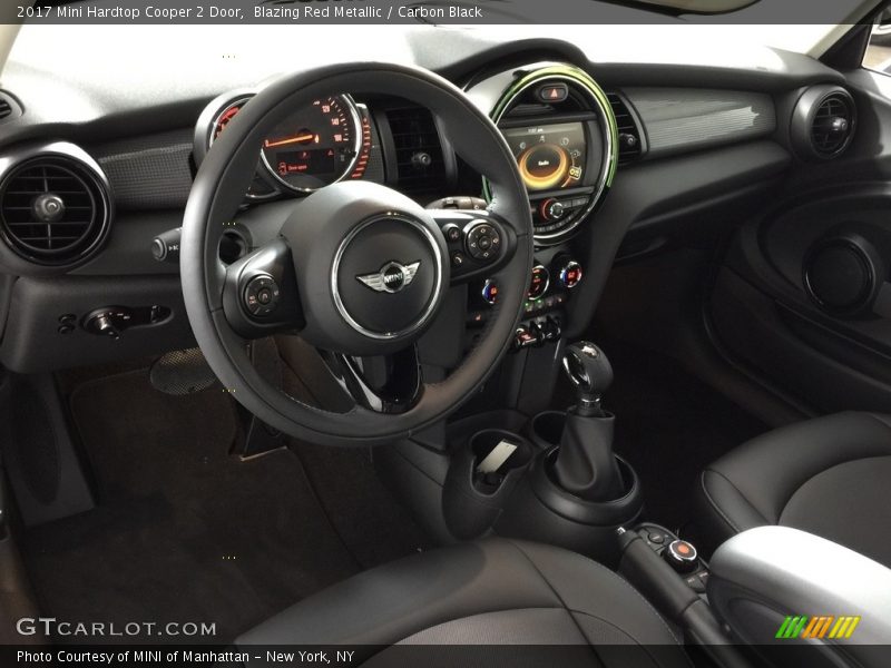 Blazing Red Metallic / Carbon Black 2017 Mini Hardtop Cooper 2 Door