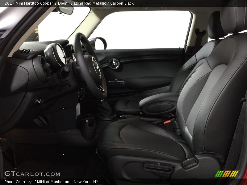 Blazing Red Metallic / Carbon Black 2017 Mini Hardtop Cooper 2 Door