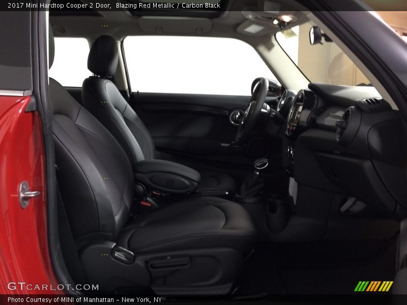 Blazing Red Metallic / Carbon Black 2017 Mini Hardtop Cooper 2 Door