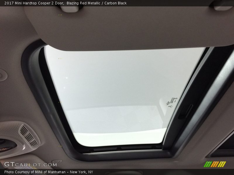 Blazing Red Metallic / Carbon Black 2017 Mini Hardtop Cooper 2 Door