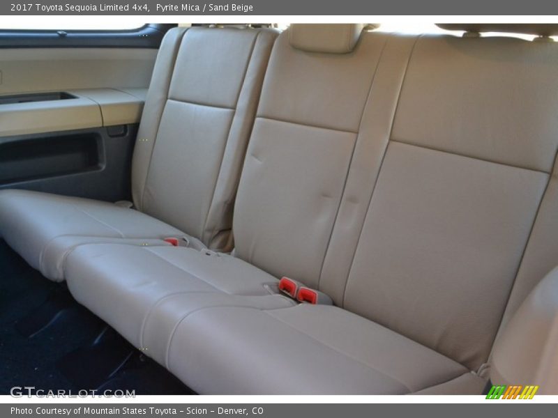 Rear Seat of 2017 Sequoia Limited 4x4
