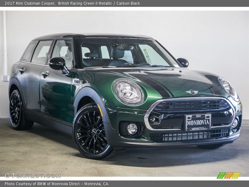 British Racing Green II Metallic / Carbon Black 2017 Mini Clubman Cooper