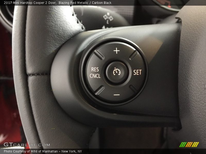Blazing Red Metallic / Carbon Black 2017 Mini Hardtop Cooper 2 Door