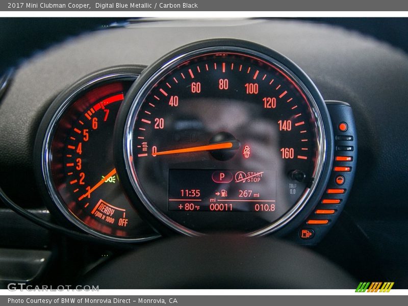  2017 Clubman Cooper Cooper Gauges