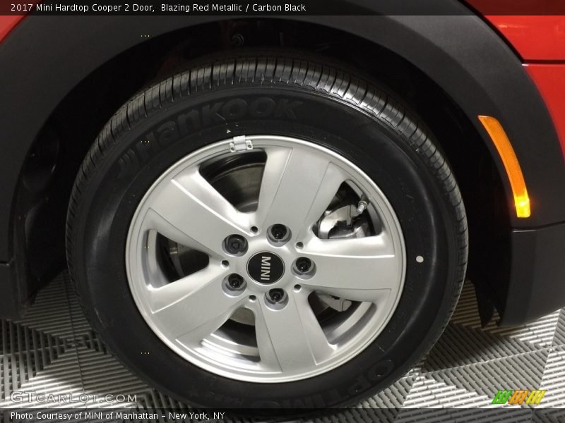 Blazing Red Metallic / Carbon Black 2017 Mini Hardtop Cooper 2 Door