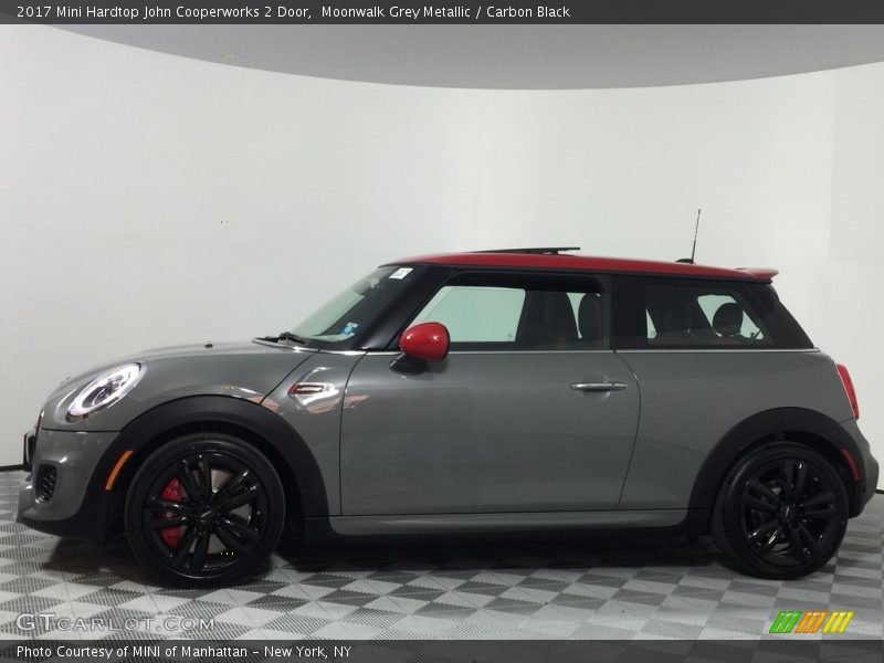 Moonwalk Grey Metallic / Carbon Black 2017 Mini Hardtop John Cooperworks 2 Door