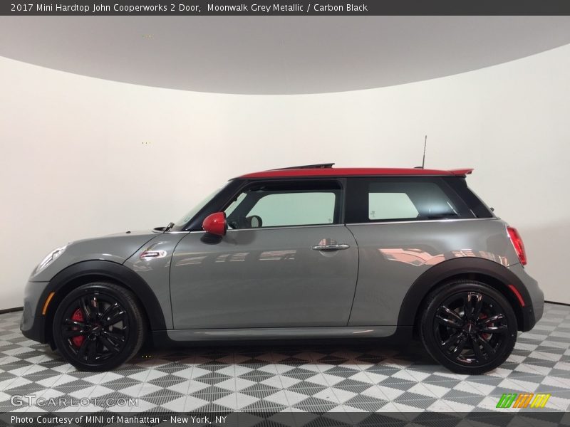 Moonwalk Grey Metallic / Carbon Black 2017 Mini Hardtop John Cooperworks 2 Door