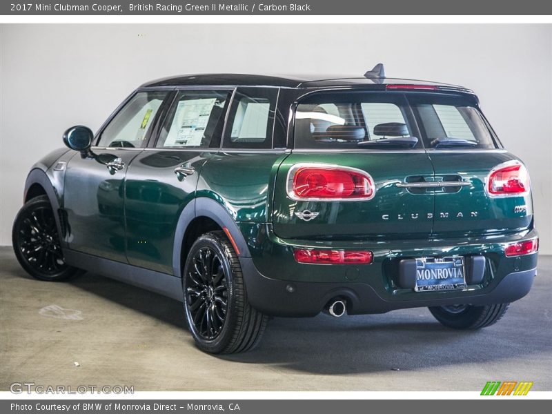 British Racing Green II Metallic / Carbon Black 2017 Mini Clubman Cooper