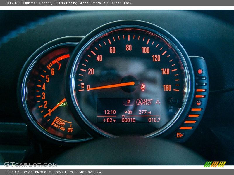 British Racing Green II Metallic / Carbon Black 2017 Mini Clubman Cooper