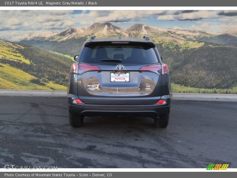 Magnetic Gray Metallic / Black 2017 Toyota RAV4 LE