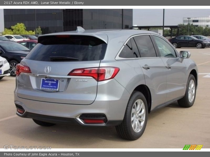 Lunar Silver Metallic / Ebony 2017 Acura RDX AWD