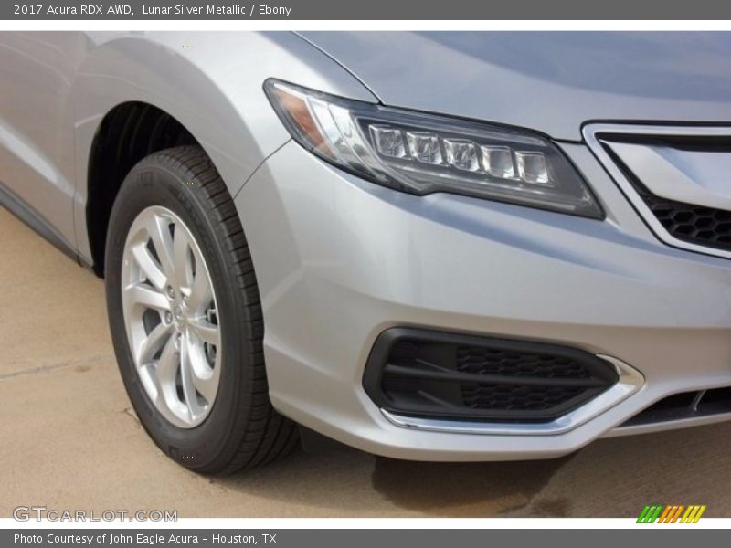 Lunar Silver Metallic / Ebony 2017 Acura RDX AWD