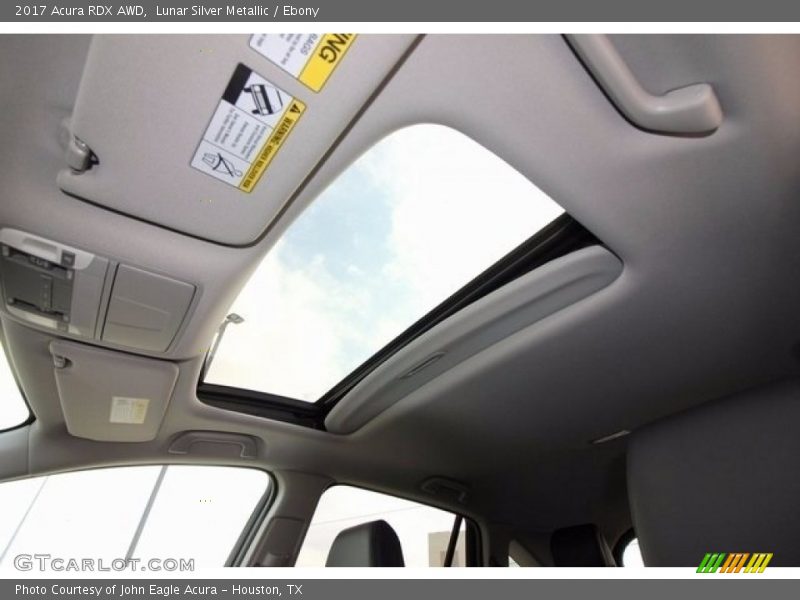 Lunar Silver Metallic / Ebony 2017 Acura RDX AWD