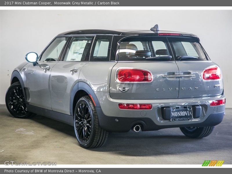 Moonwalk Grey Metallic / Carbon Black 2017 Mini Clubman Cooper