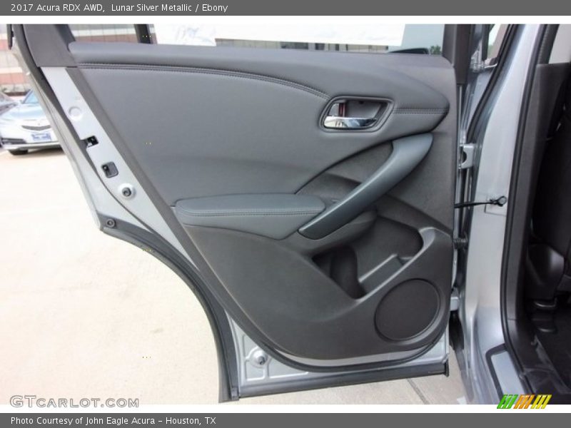 Lunar Silver Metallic / Ebony 2017 Acura RDX AWD