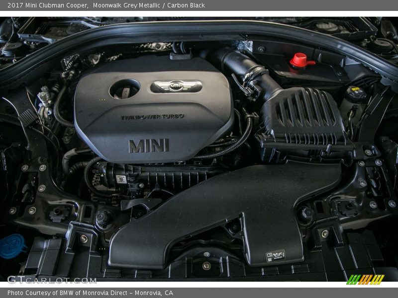 Moonwalk Grey Metallic / Carbon Black 2017 Mini Clubman Cooper