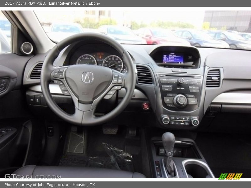 Lunar Silver Metallic / Ebony 2017 Acura RDX AWD