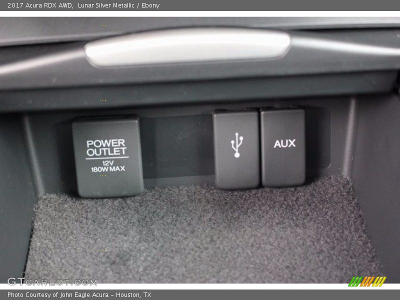 Lunar Silver Metallic / Ebony 2017 Acura RDX AWD