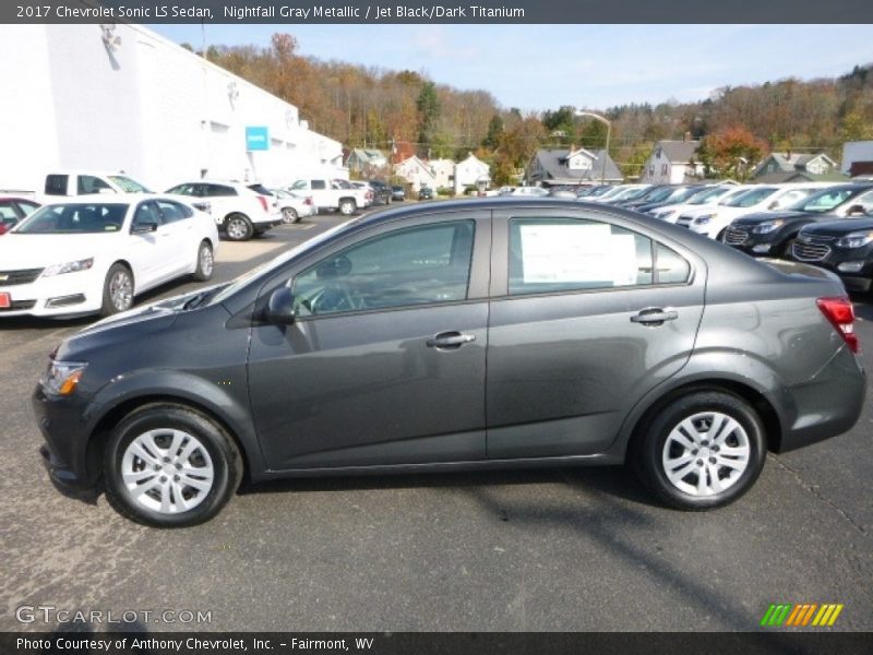  2017 Sonic LS Sedan Nightfall Gray Metallic