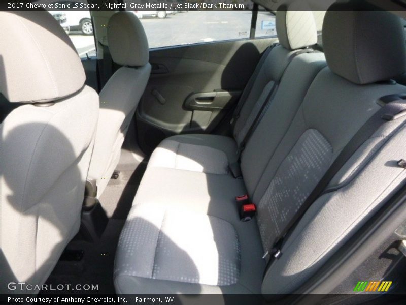 Rear Seat of 2017 Sonic LS Sedan