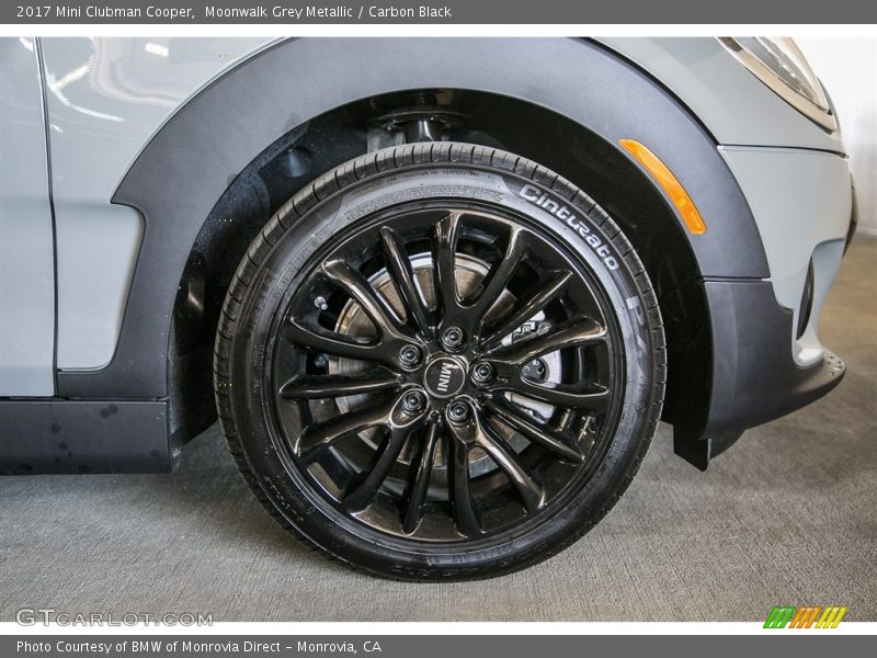Moonwalk Grey Metallic / Carbon Black 2017 Mini Clubman Cooper