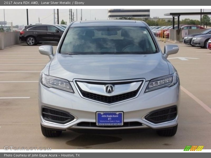 Lunar Silver Metallic / Ebony 2017 Acura RDX AWD