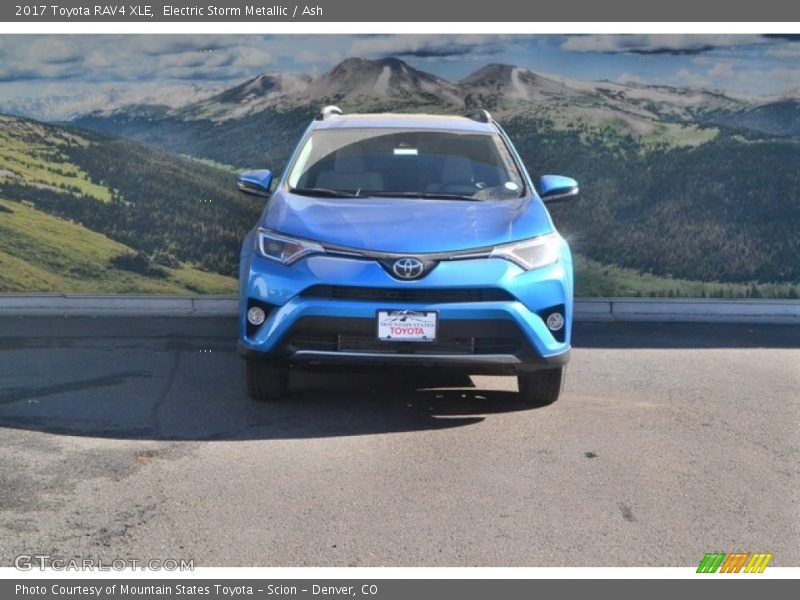 Electric Storm Metallic / Ash 2017 Toyota RAV4 XLE