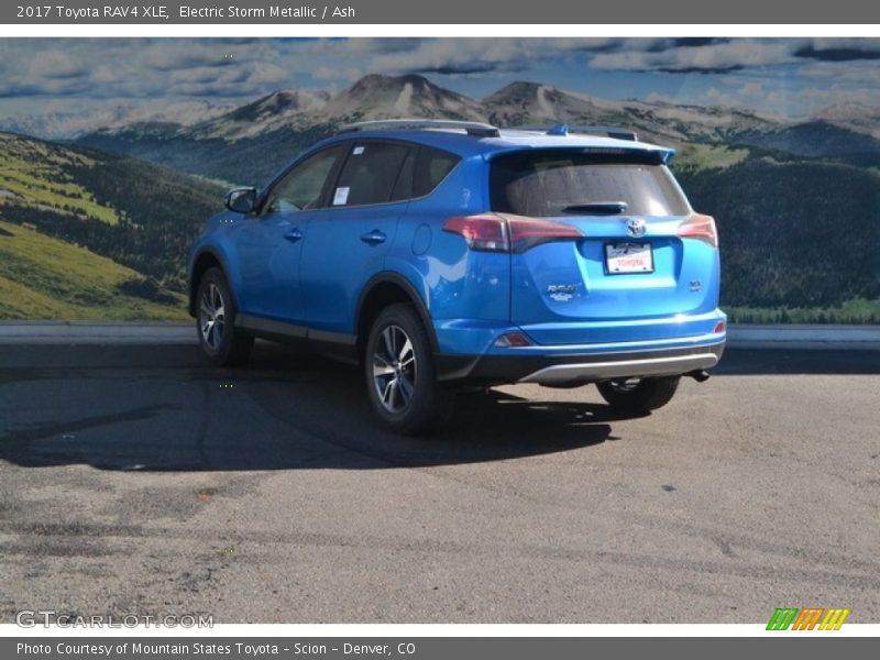 Electric Storm Metallic / Ash 2017 Toyota RAV4 XLE